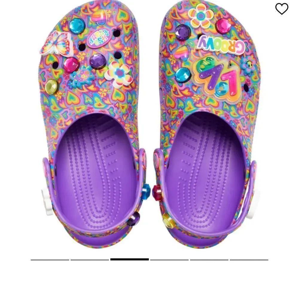 NEW in Box Croc X Lisa Frank Limited Edition Women’s 9 - Picture 7 of 9